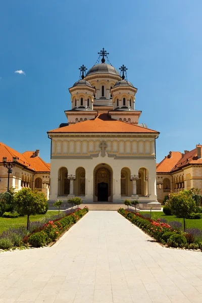 Coronation Cathedral in Alba Iulia, Romania — Stock Photo, Image