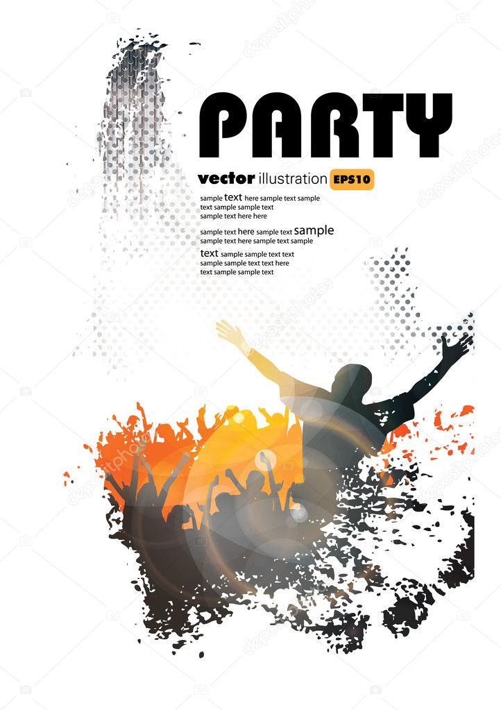 Party Vector Background