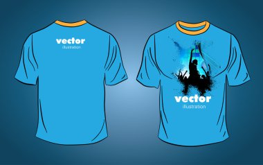 vektör. t-shirt tasarım