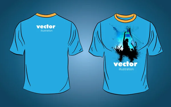 Vector. Diseño de camiseta — Vector de stock