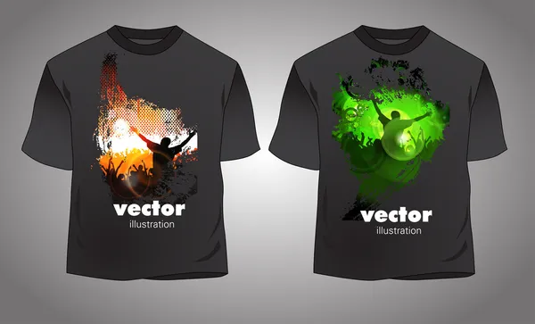 Vector. Diseño de camiseta — Vector de stock