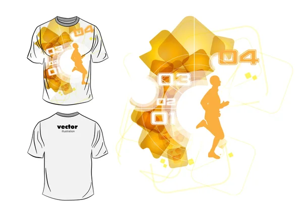 Vector. T-shirt design — Stockvector