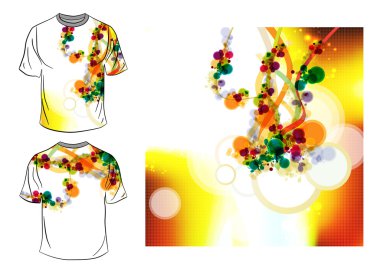 Vector. T-shirt design clipart