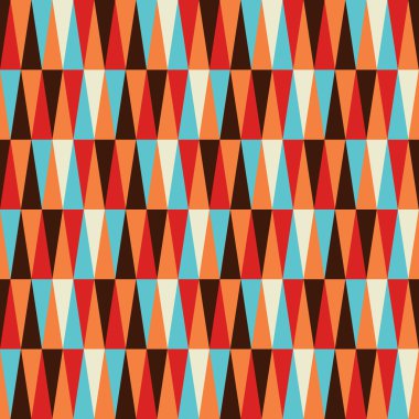 Abstract colorful triangle pattern background clipart