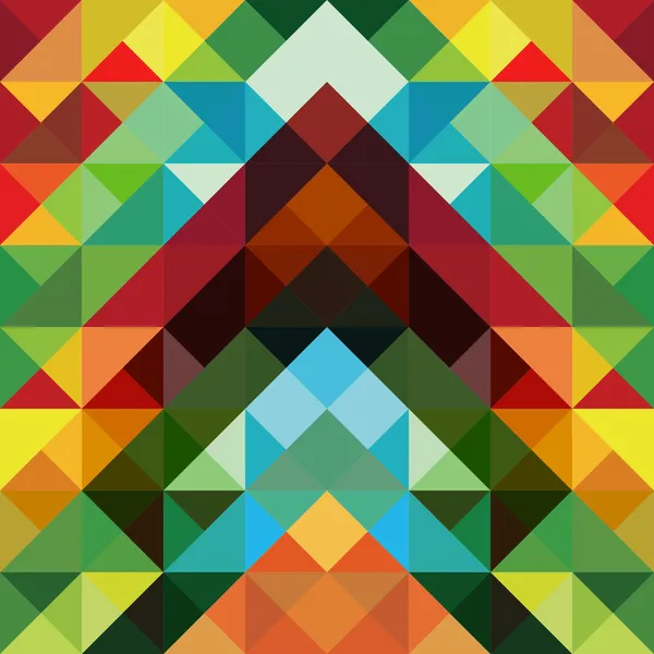 彩色三角形图案背景摘要 — 图库矢量图片