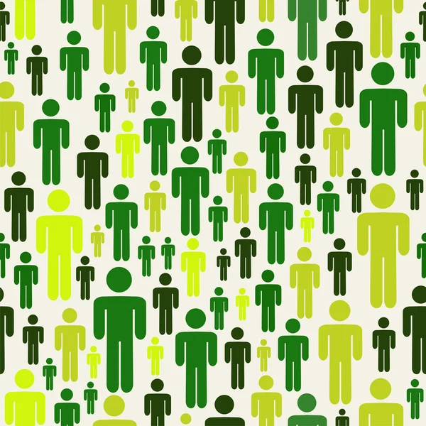 Ir verde patrón de redes sociales — Archivo Imágenes Vectoriales