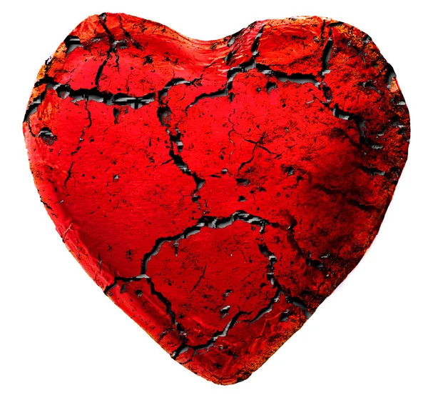 红色的心 — 图库照片