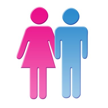 Couple holding hands icons