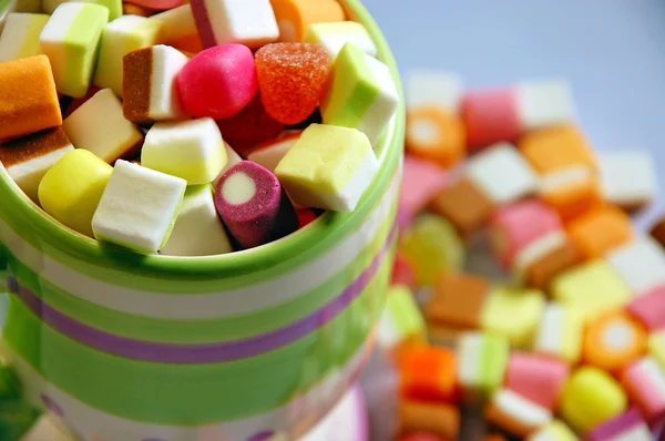 다채로운 캔디 믹스 — 스톡 사진