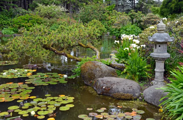 아시아 테마 정원 — 스톡 사진