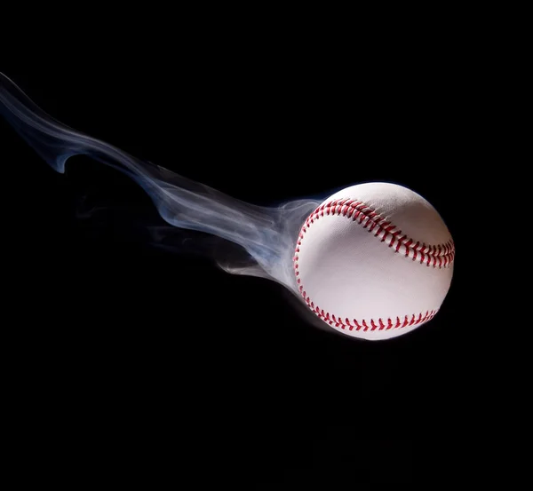 Lanciato baseball — Foto Stock