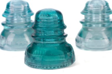 Old Telephone Glass Insulator clipart