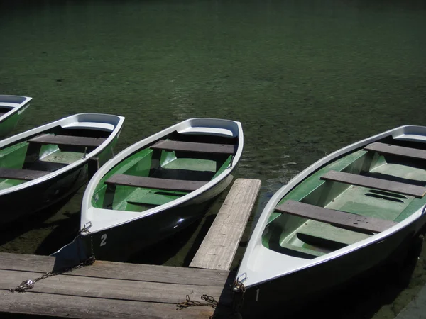Barcos de recreio no lago. Alemanha — Fotografia de Stock