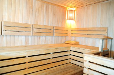 Interiors saunas clipart