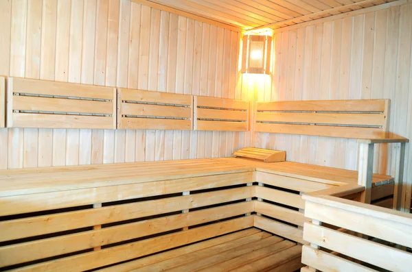 Wnętrza sauny — Zdjęcie stockowe