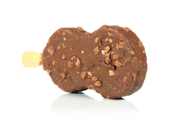 Zmrzlina s čokolády na tyčce — Stock fotografie