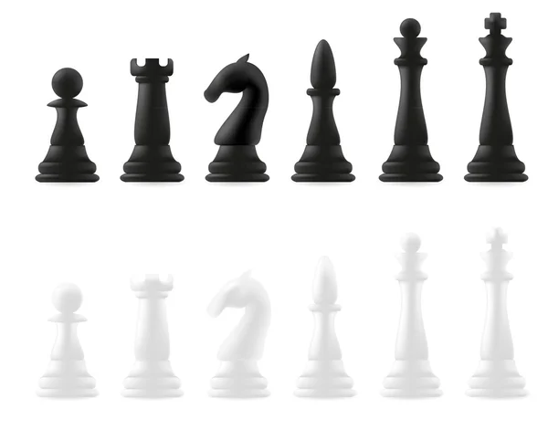 Chess pieces illustration — Stock Photo, Image