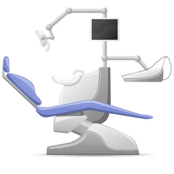 Medische tandheelkundige arm-stoel illustratie — Stockfoto