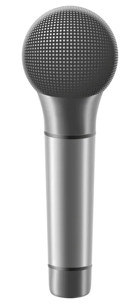 Ilustração do microfone — Fotografia de Stock