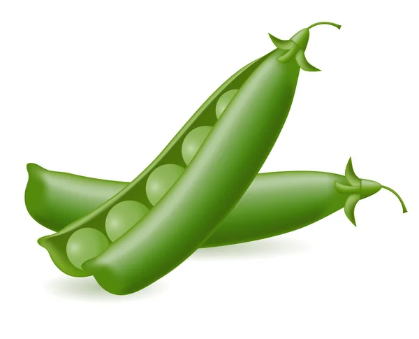 Peas illustration — Stock Photo, Image