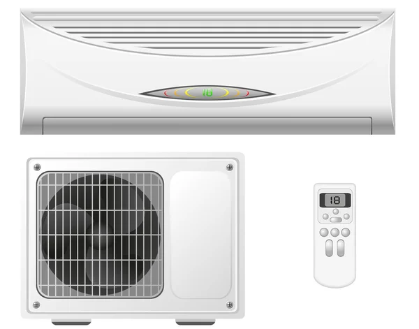 Stock image Air conditioning split system illustration
