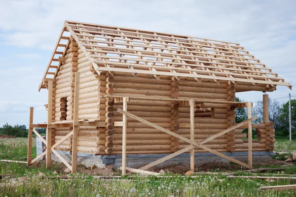Banliyö ev yapım aşamasında — Stok fotoğraf