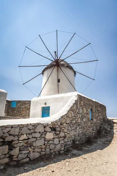 Myconos-Windmühle — Stockfoto