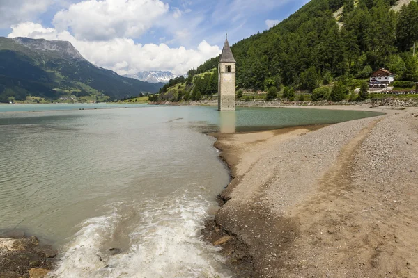 stock image Reschensee