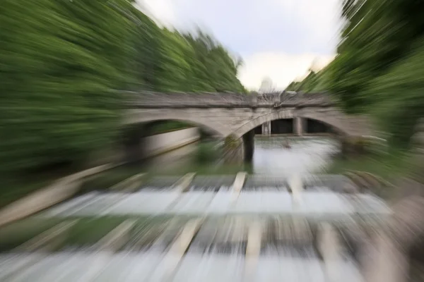 Puente difuminado Zoom —  Fotos de Stock