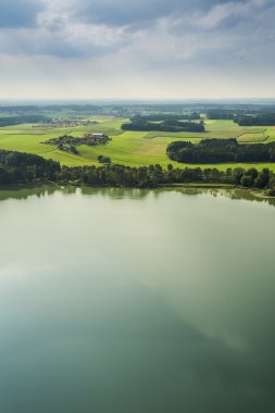 panoramik havadan görüntüleme Bavyera