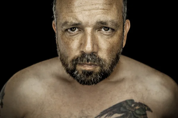 Mężczyzna z brodą — Zdjęcie stockowe