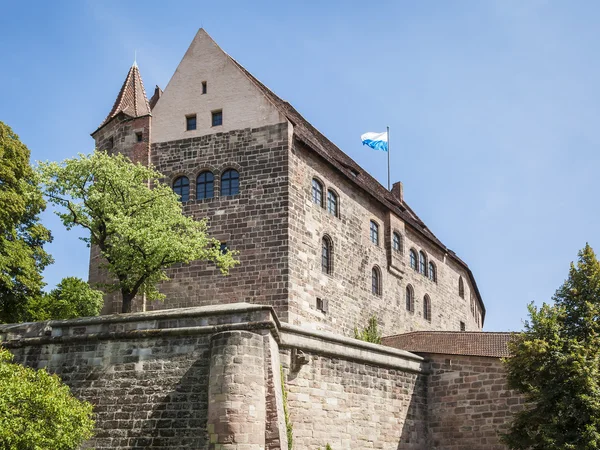 Zamek w Norymberdze Bawaria Niemcy — Zdjęcie stockowe