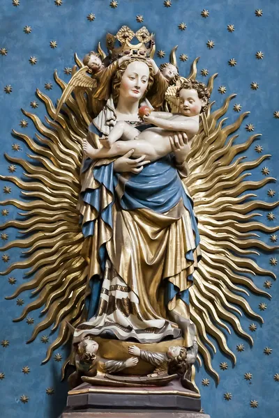 Maria con Gesù — Foto Stock