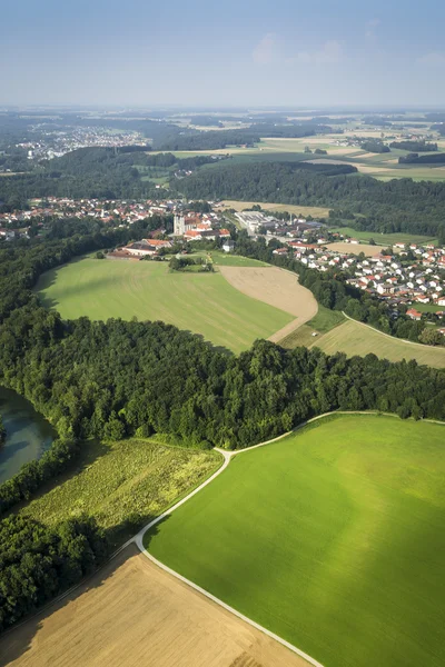 Полет над Баварией — стоковое фото