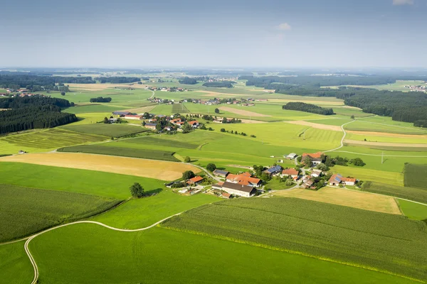 Flug über Bayern — Stockfoto