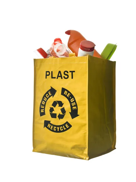 プラスチックのリサイクル — ストック写真