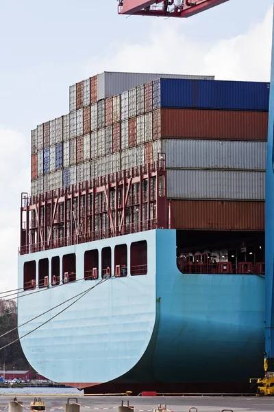 Lastade containrar — Stockfoto