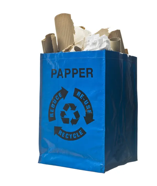 Papper återvinning — Stockfoto