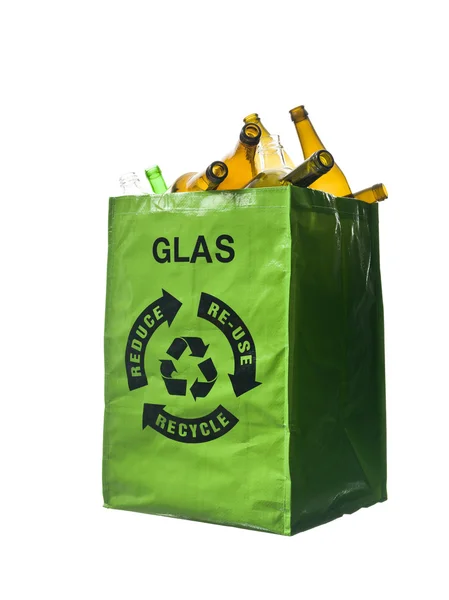 Glasrecycling — Stockfoto