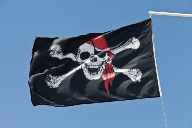 Pirate Flag clipart