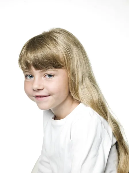 Kleines Mädchenporträt — Stockfoto
