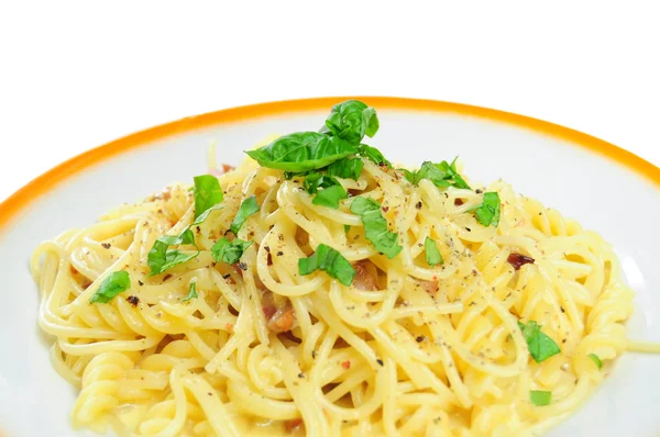 stock image Spaghetti carbonara