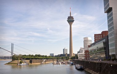 Dusseldorf harbor clipart