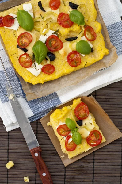 stock image Vegeterian tart