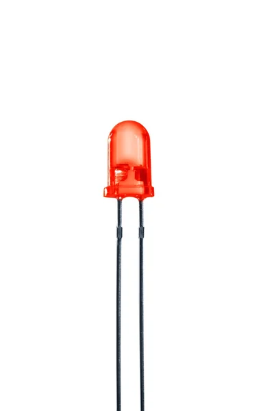 Röd diod — Stockfoto