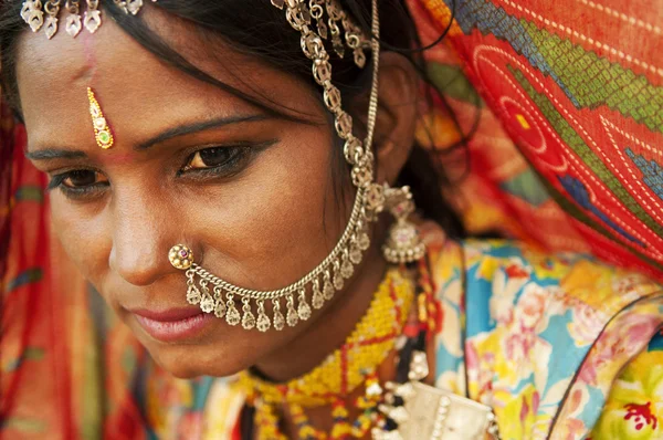 Bela indiana Fotografias De Stock Royalty-Free