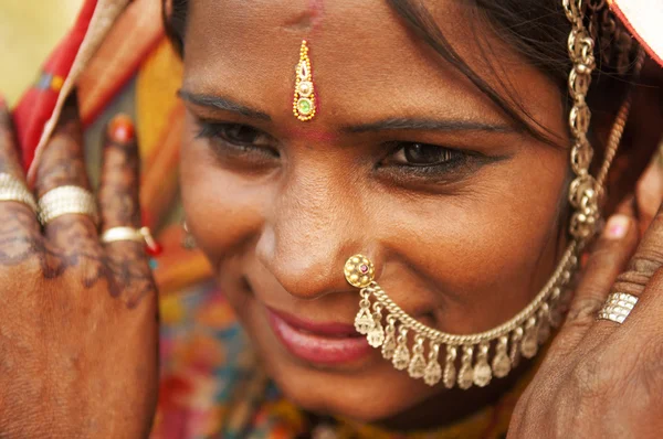 Femme indienne — Photo