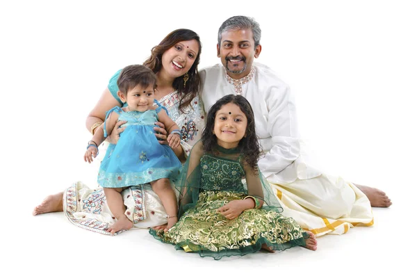 Индийская семья Лицензионные Стоковые Фото