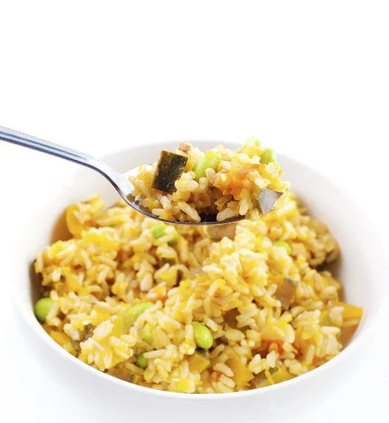 Orientalne smażony ryż — Zdjęcie stockowe