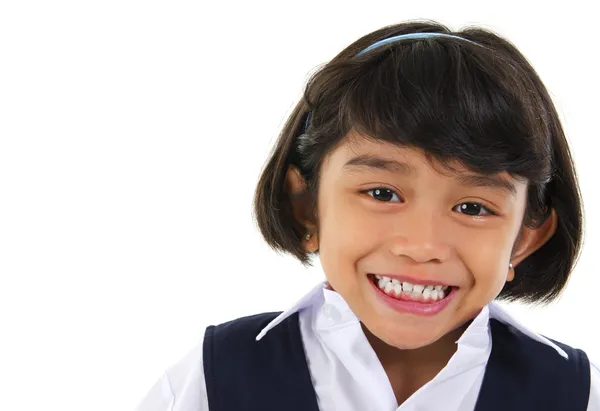 Southeast Asian primary school student — Stock Photo, Image